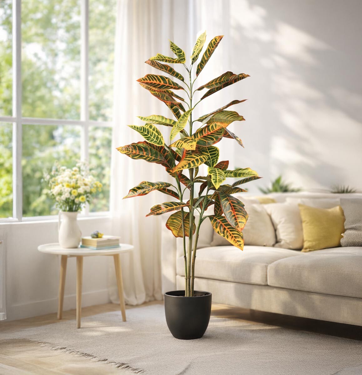 Umelá rastlina Kroton, 100 cm