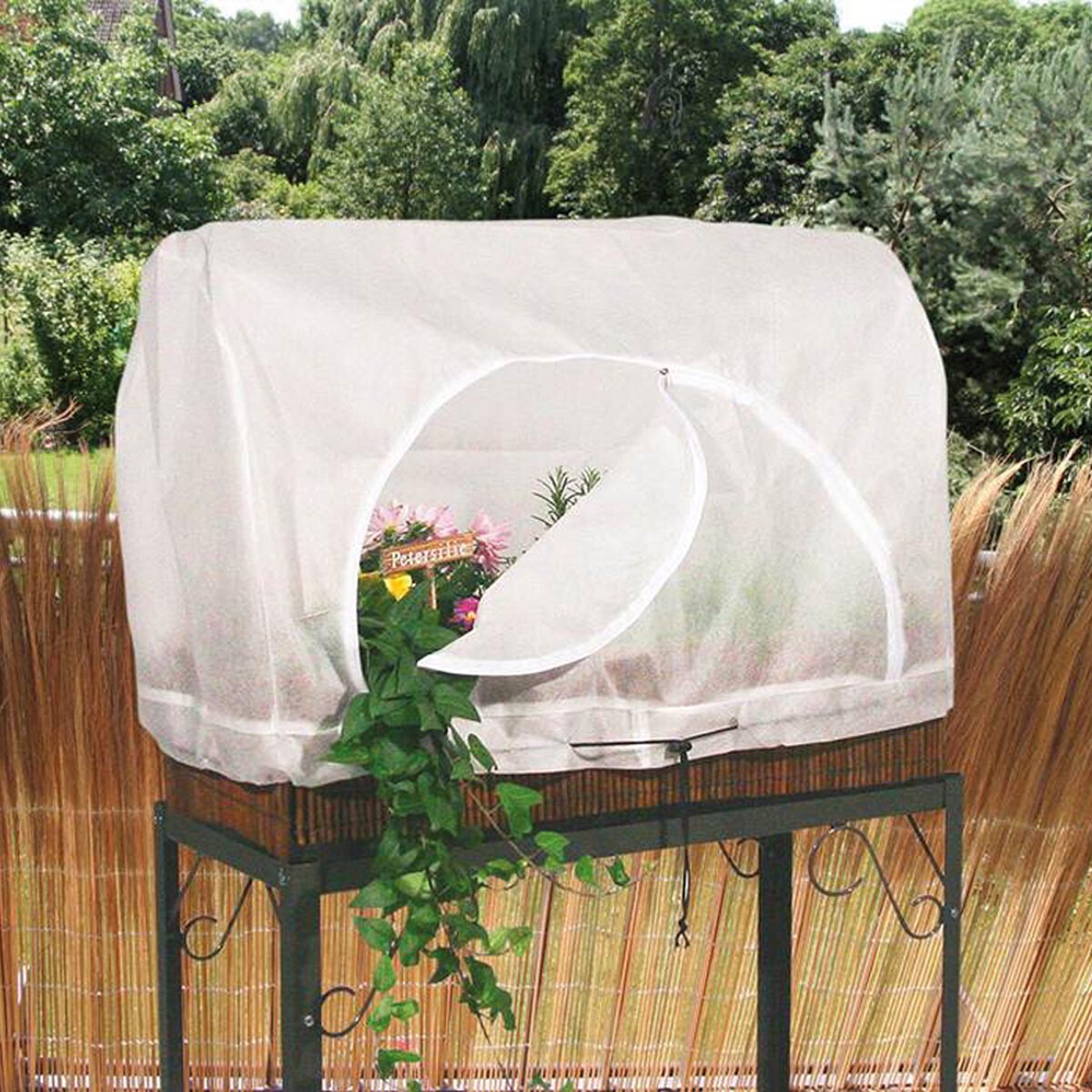 Ochranný kryt pre vyvýšený záhon