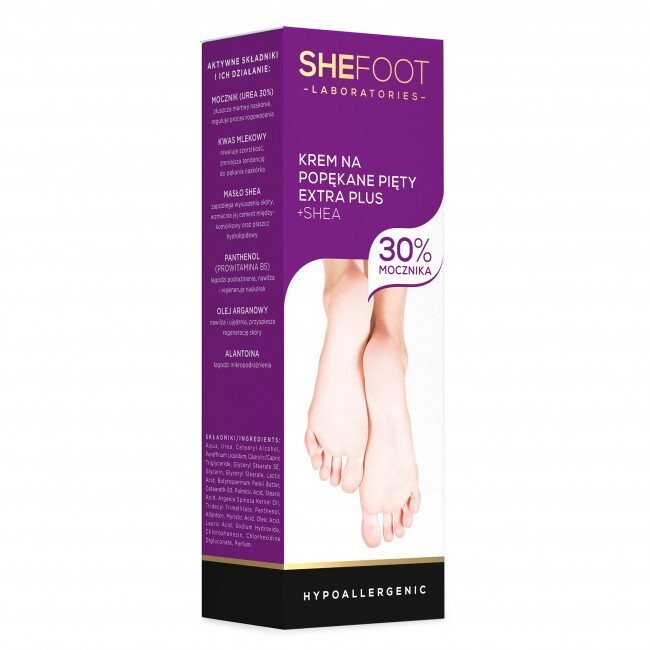 SheFoot KRÉM na popraskané päty EXTRA PLUS 75 ml