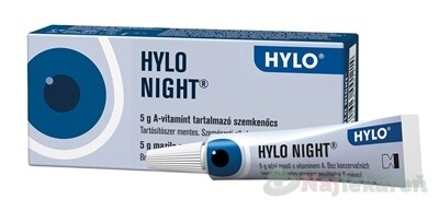 HYLO NIGHT očná masť sterilná 5 g