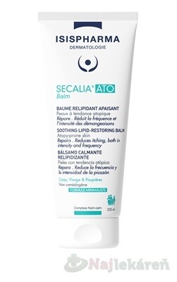 ISIS SECALIA ATO Balm upokojujúci relipidačný balzam 200 ml