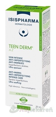 ISIS TEEN DERM A.Z gélový krém proti akné s kyselinou azelaovou 30 ml
