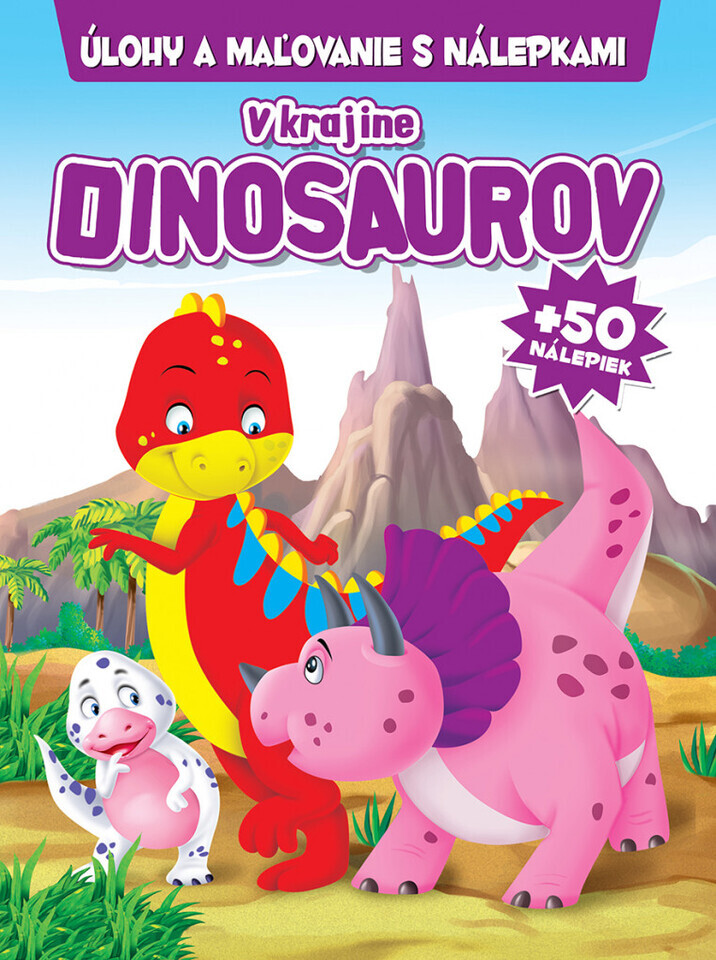 Maľovanie-V krajine dinosaurov