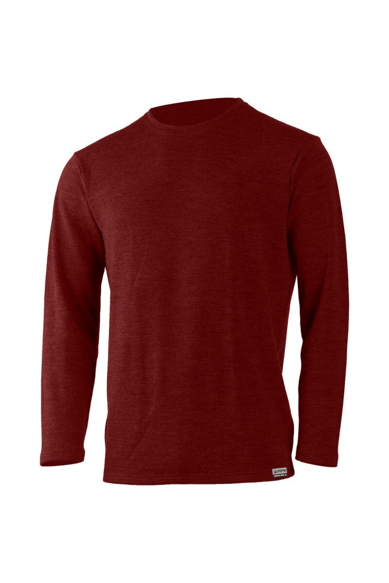 Lasting pánska merino mikina WOLK 3160 červená Veľkosť: M 8596445056310