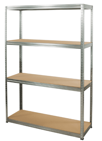 Kovový pozinkovaný regál HZZ_196X100X60_4_175