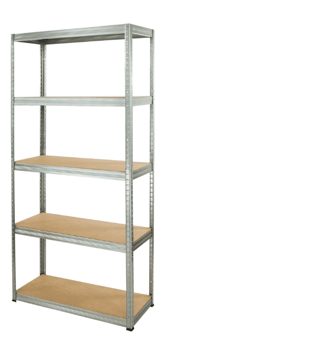 Kovový pozinkovaný regál HBG_180X045X35_5_0WZ
