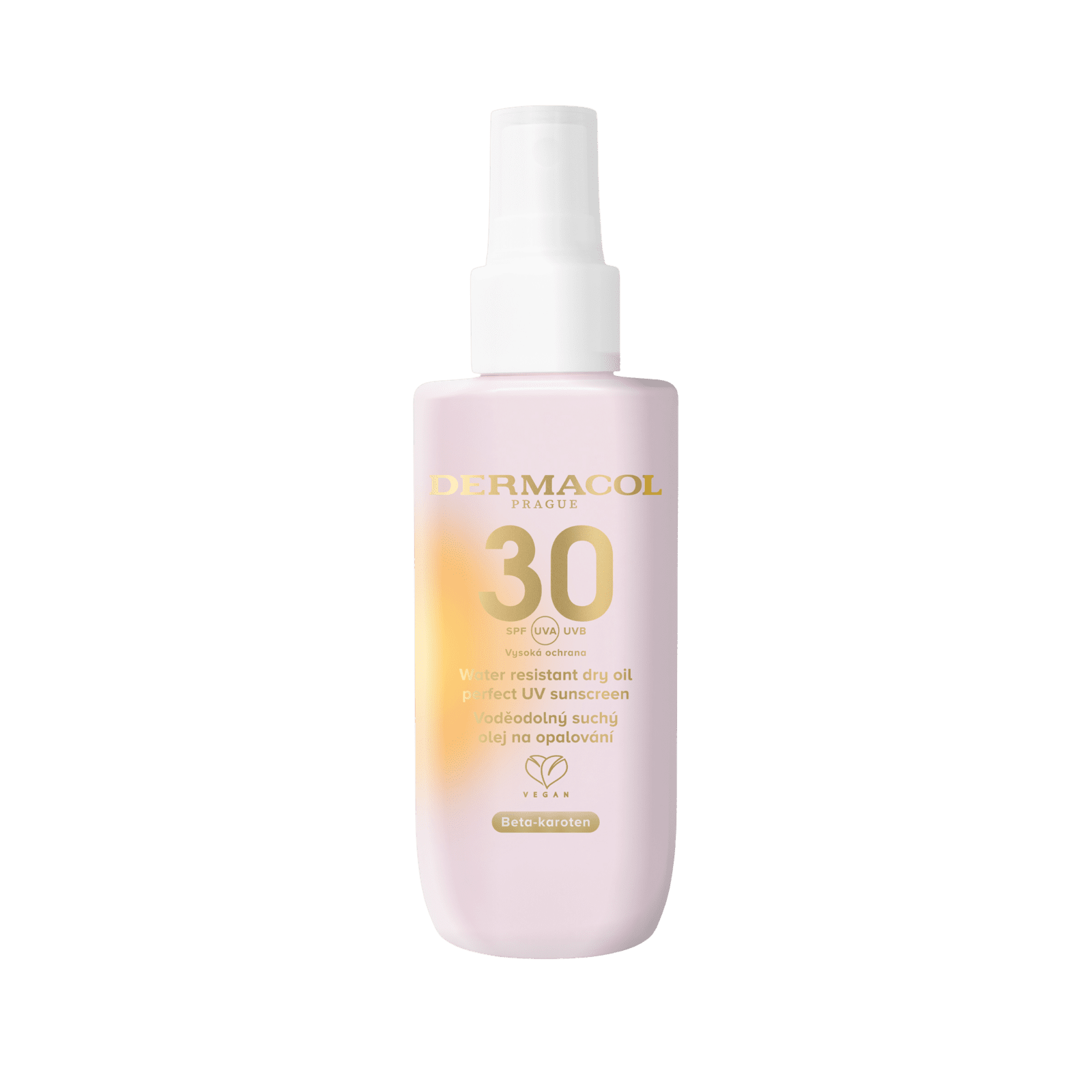 DERMACOL Vodeodolný suchý olej SPF 30 v spreji 150 ml