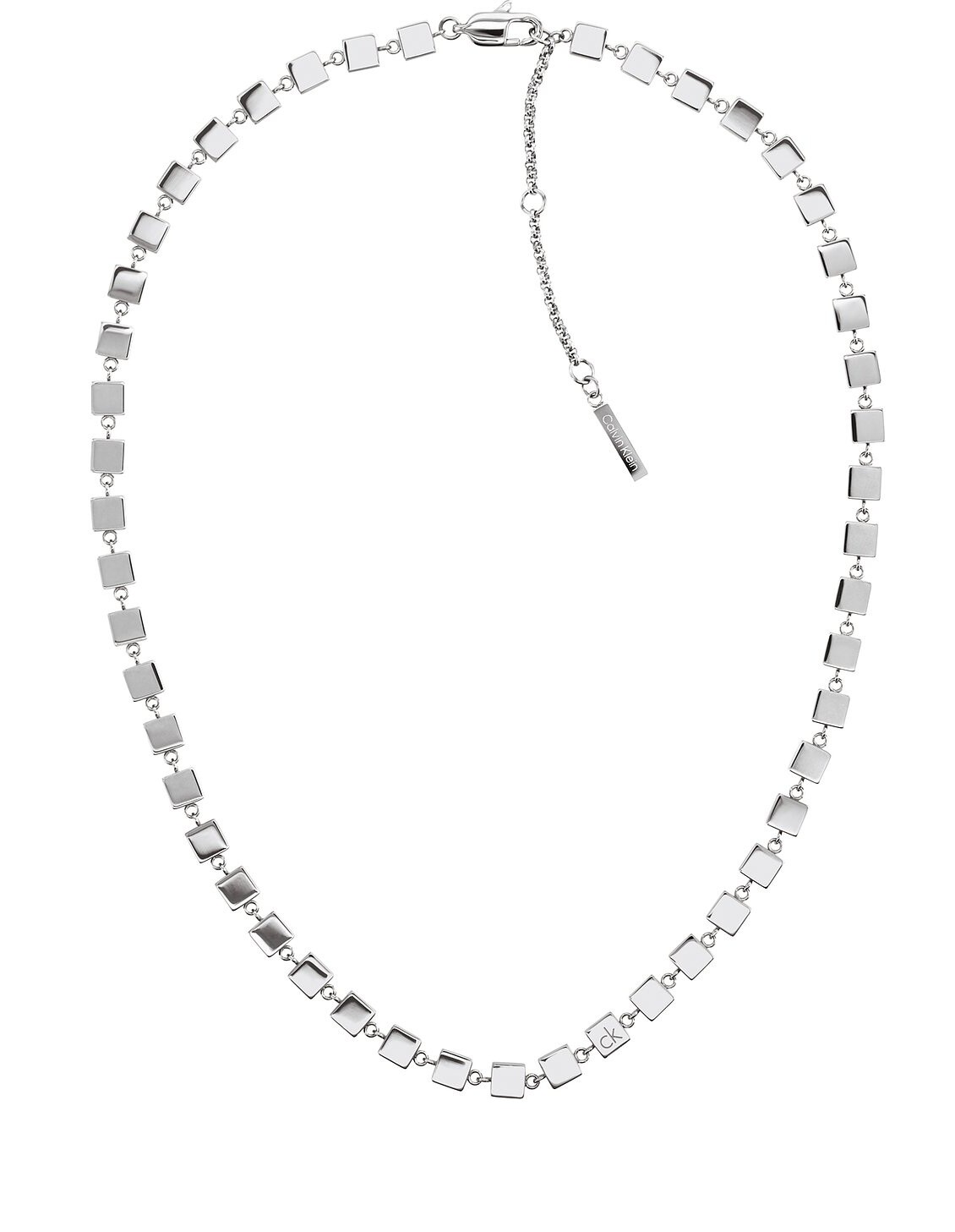 Calvin Klein Oceľový náhrdelník pre ženy Geometric 35000845