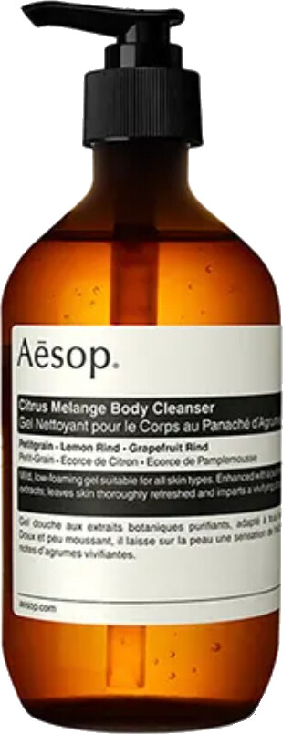 Aesop Jemný čistiaci telový gél s citrusovou vôňou (Citrus Melange Body Cleanser) 500 ml - s pumpičkou