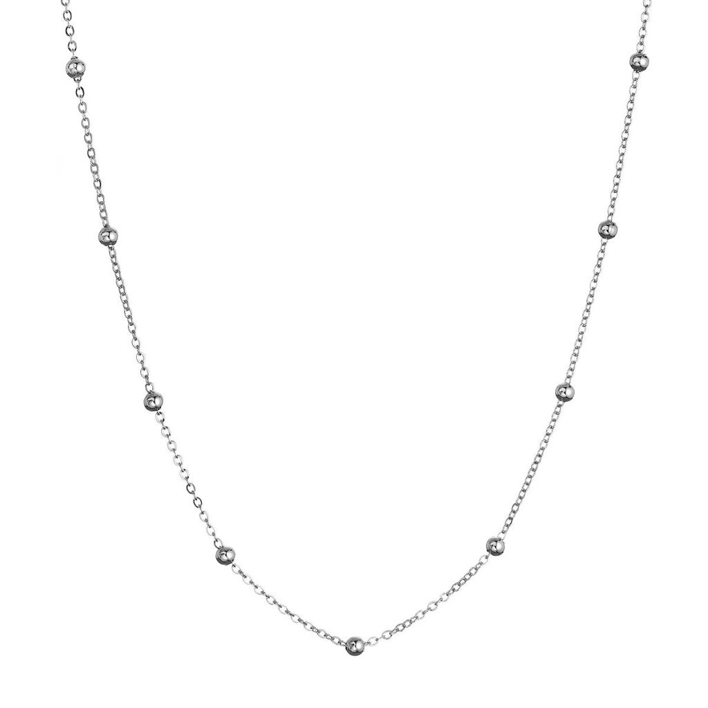 Evolution Group Slušivá strieborná retiazka pre ženy 62055 45 cm