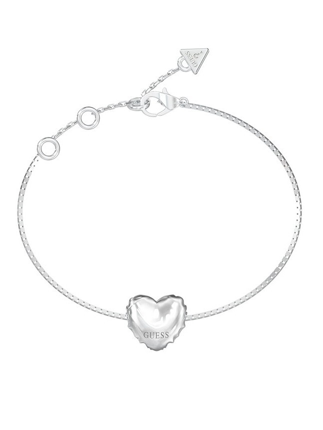Guess Dámsky náramok Srdiečko Iconique JUBB05542JWRH 18,4 cm