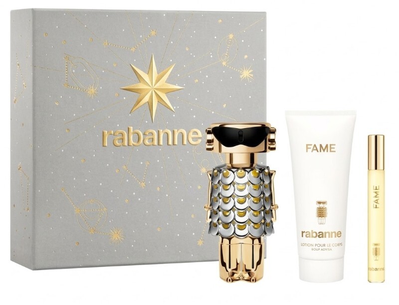 Rabanne Fame - EDP 50 ml + tělové mléko 100 ml + EDP 10 ml