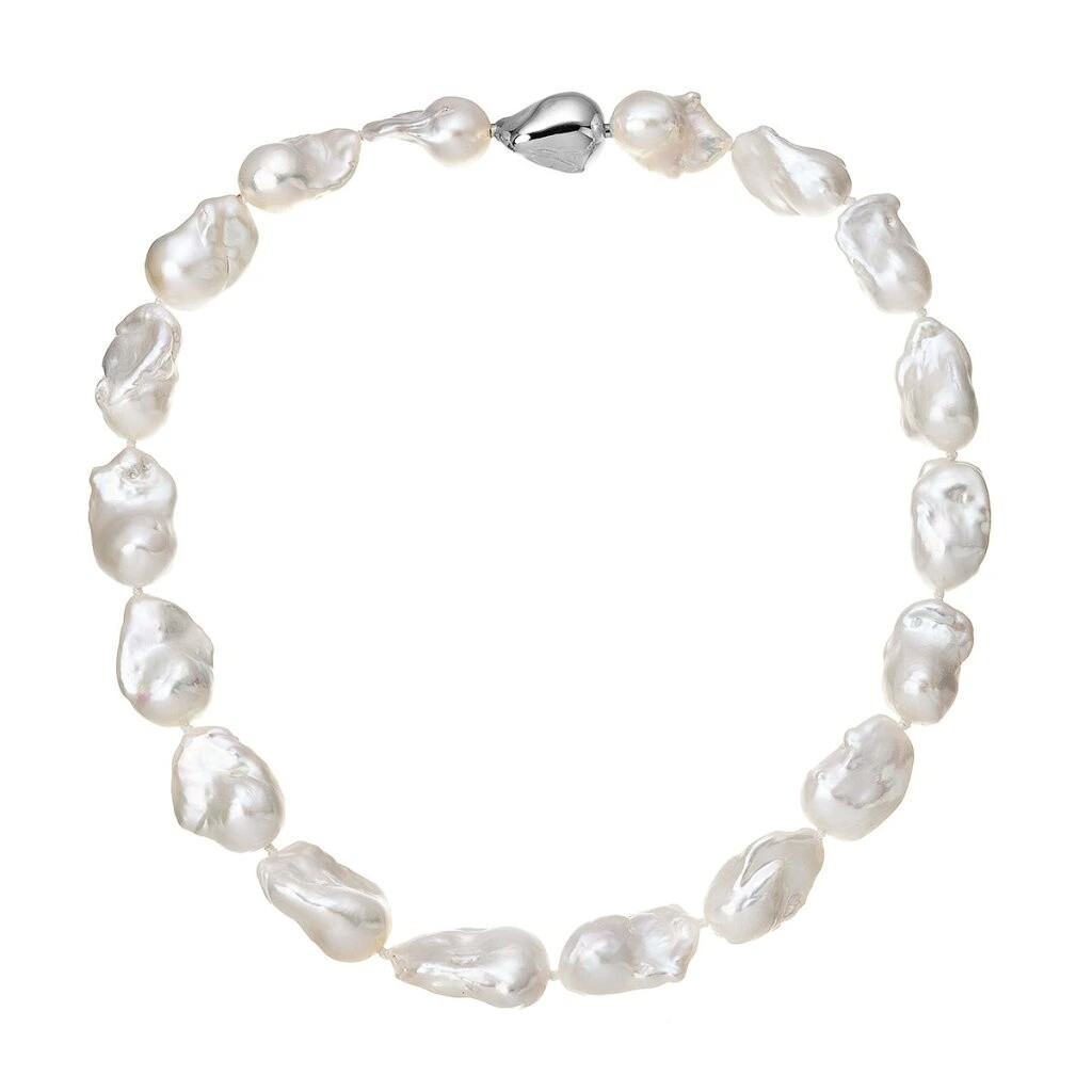 Evolution Group Luxusný perlový náhrdelník Baroko 22061.1