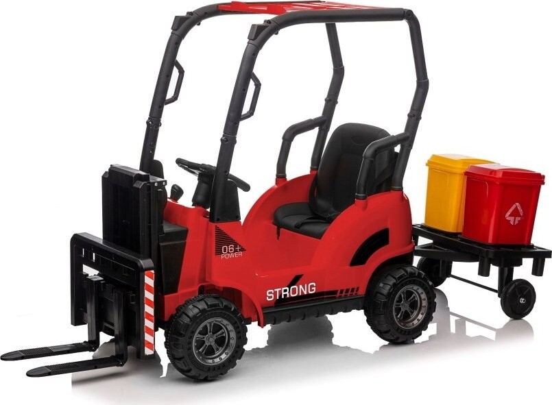 Eljet Detský elektrický vysokozdvižný vozík červený, Li-Ion