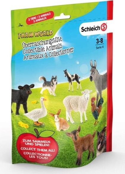 Schleich Vrecko s prekvapením – farmárske zvieratká L, séria 4