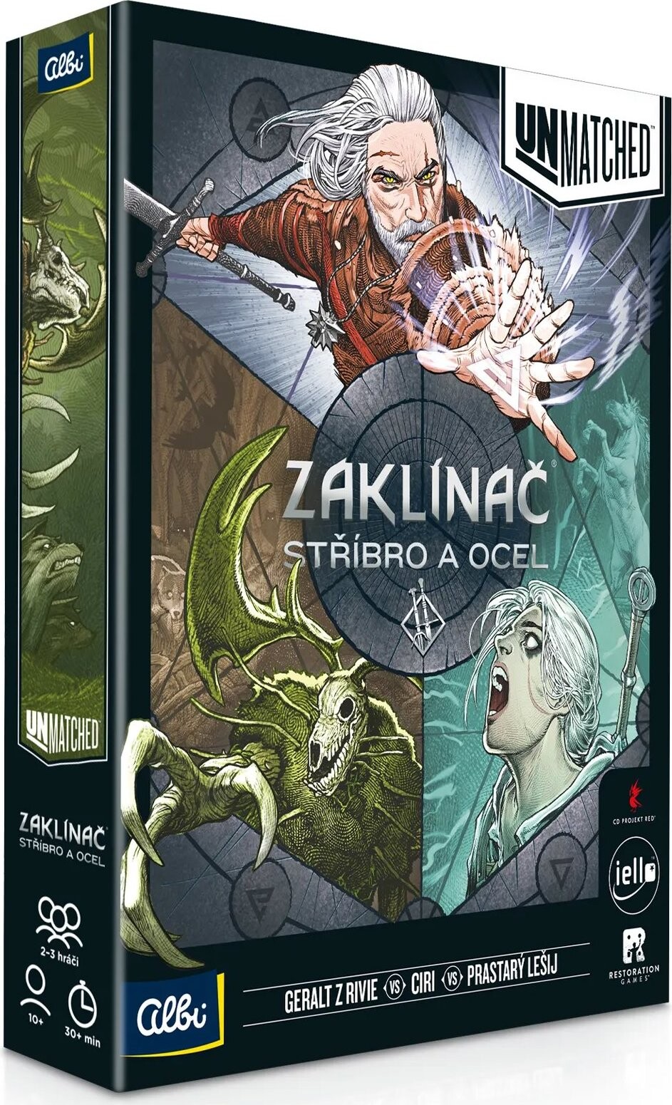 Unmatched Zaklínač – Striebro a oceľ