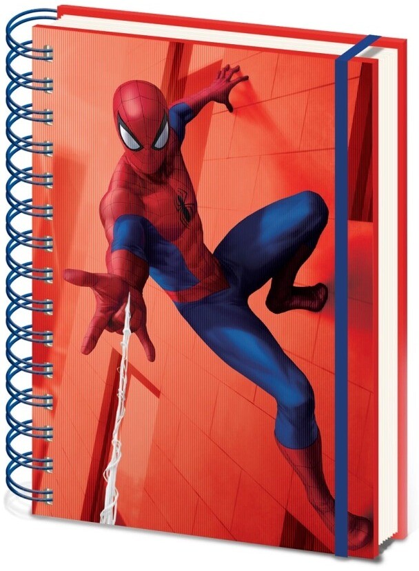 Marvel - Spider-Man Transformation - lentikulární zápisník