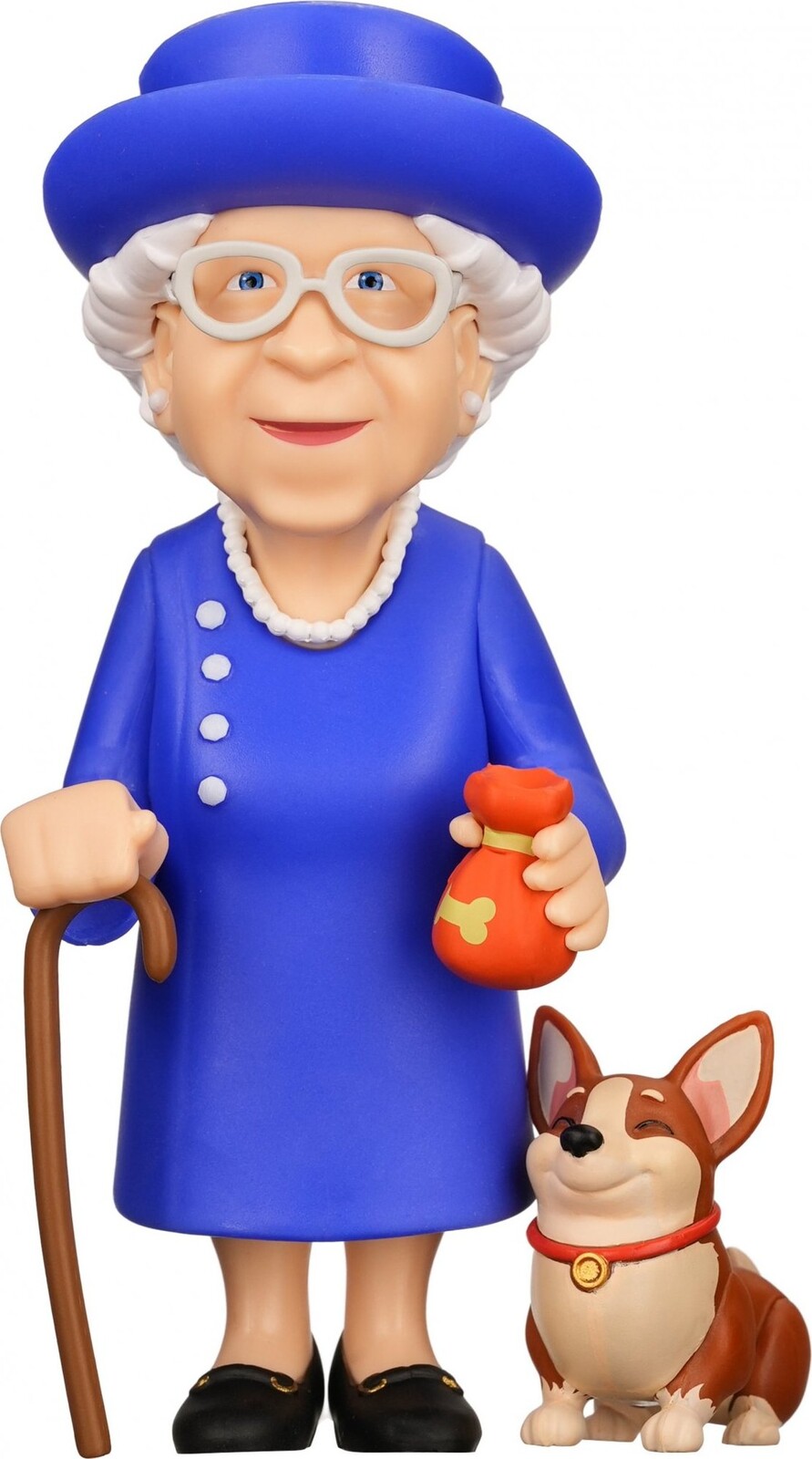 MINIX Special Character - Queen Elizabeth II w/ Corgi