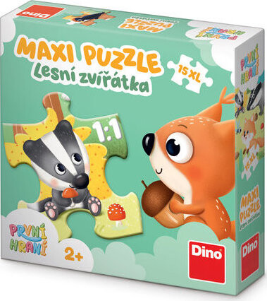 Dino Prvé hranie: Lesné zvieratká maxi