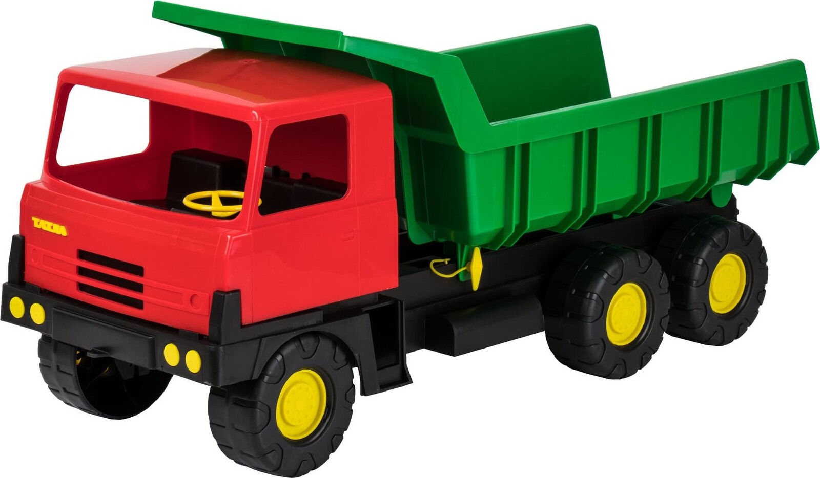 Auto nákladné so zelenou korbou