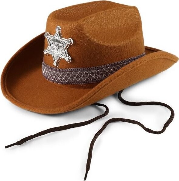 Rappa Klobúk kovboj s hviezdou – western – detský