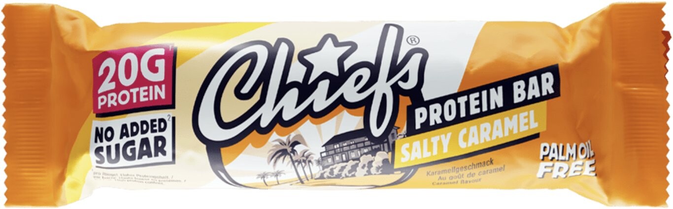 Chiefs Proteinová tycinka slaný karamel