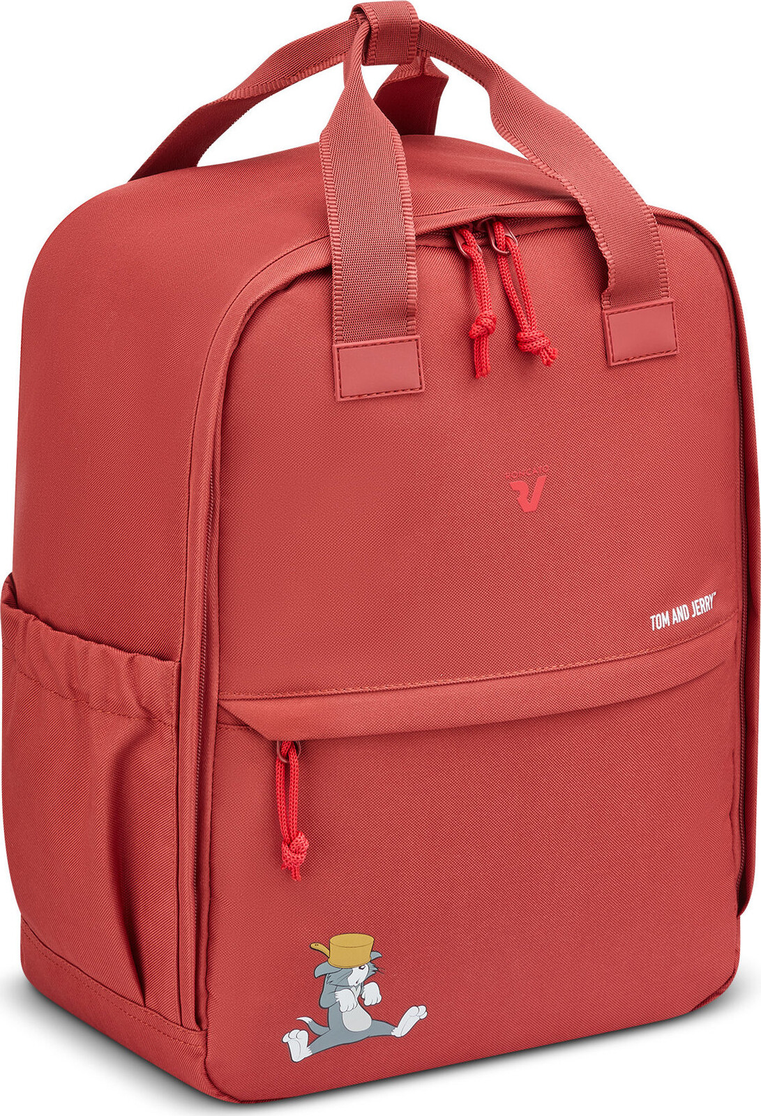 Roncato Tom & Jerry Dětský batoh do letadla 40 × 30 × 20 cm, červený