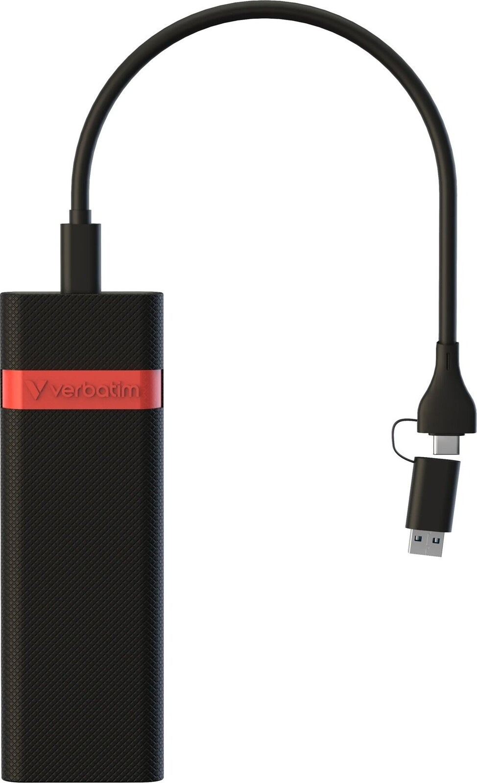 VERBATIM Store 'n' Go M.2 NVMe Enclosure Kit, 10 Gbps, USB-C/A