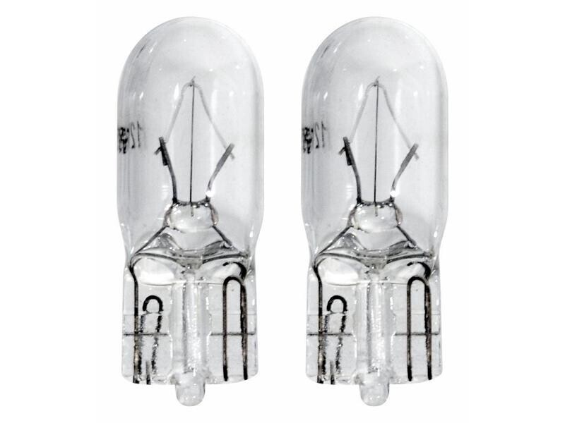 Autožiarovka 12V W5W 5W T10 plné sklo COMPASS 08649 2ks