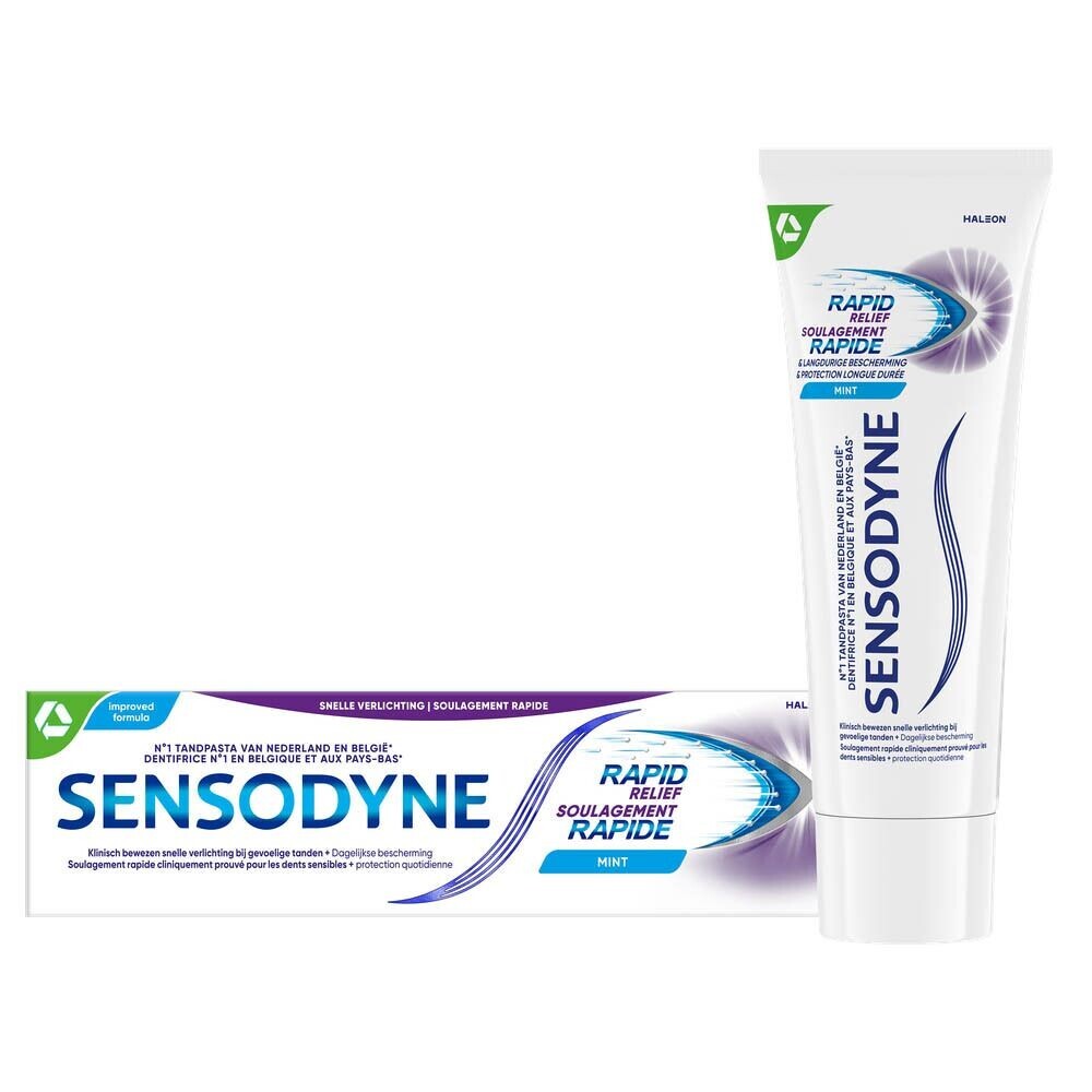 Sensodyne Rapid Mint zubná pasta 75 ml