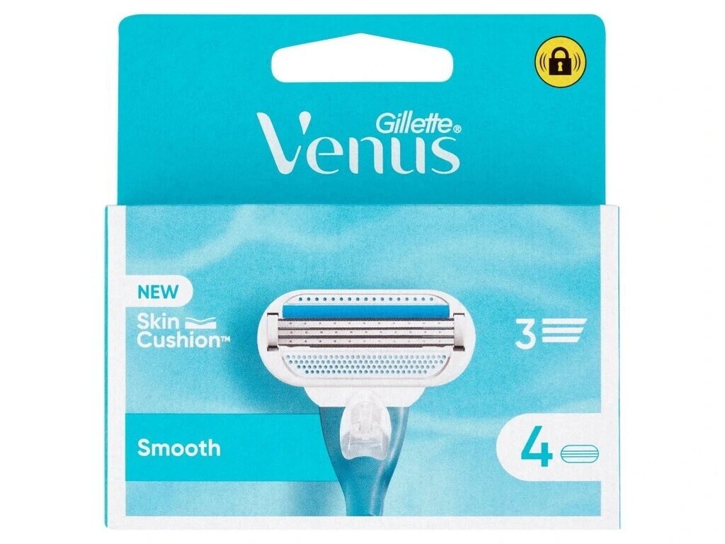 Gillette Venus Smooth náhradné čepielky 4ks