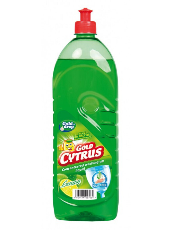 Gold Drop Gold Cytrus saponát na riad citrón 1000ml