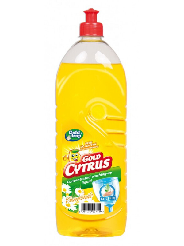 Gold Drop Gold Cytrus saponát na riad Kamilka 1000ml