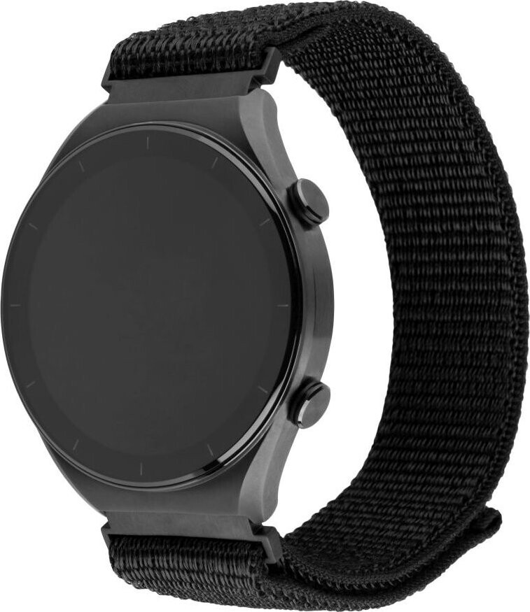 FIXED Nylon Sporty Strap pre Quick Release 18 mm čierny