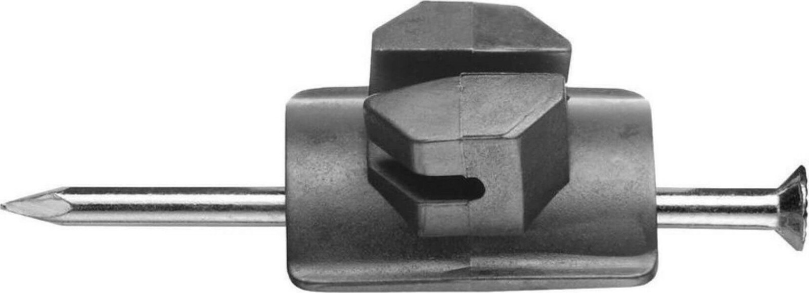 Izolátor pro elektrický ohradník s hřebíkem, pro lanko a drát do 4 mm, 25 ks