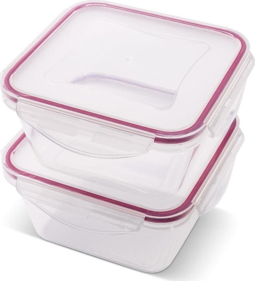 Lamart LT6060 Set dóz 2 × 0,6 l CLIP čtverec