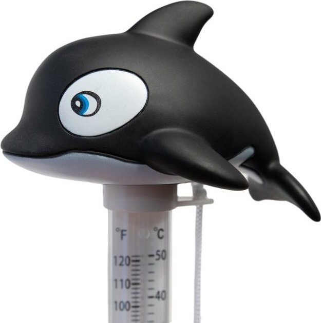 CF GROUP Teploměr plovoucí CF zvířátka - kosatka