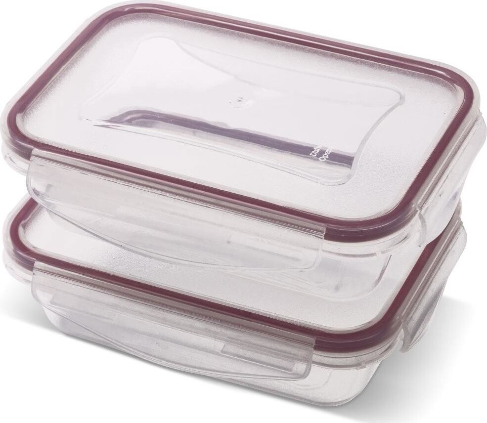 Lamart LT6061 Set dóz 2 × 0,4 l CLIP obdélník