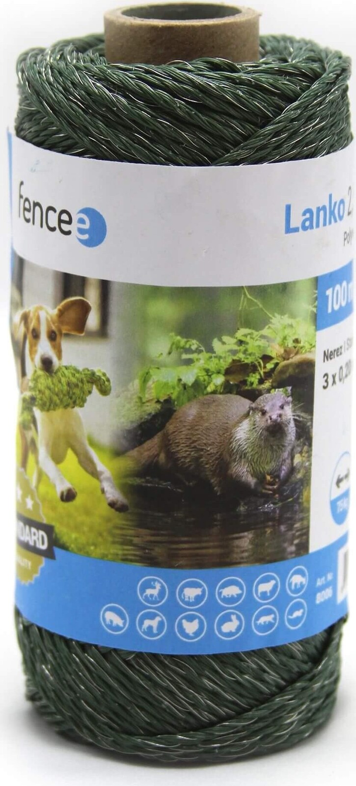 Lanko pre elektrický ohradník 2,5 mm