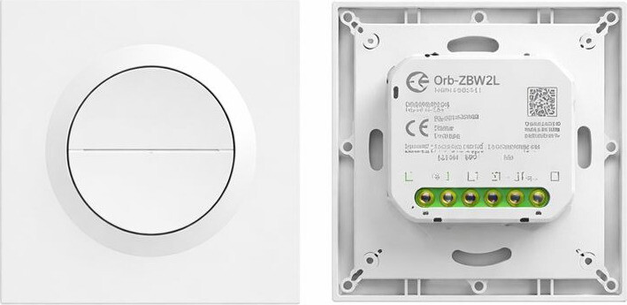 SONOFF Orb-ZBW2L Zigbee Double Smart Wall Switch MINI-ZB2GS-LE