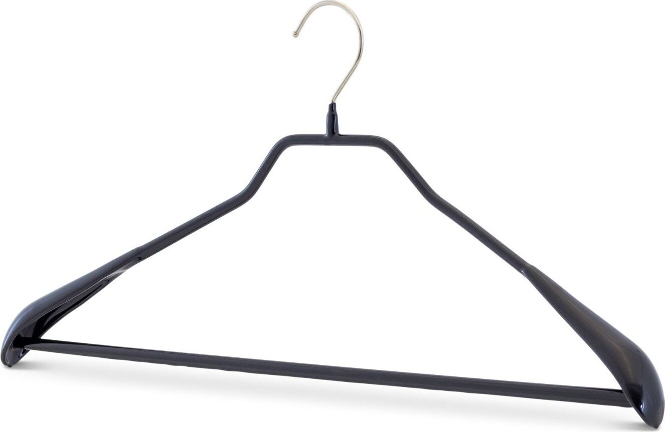 MAWA Kovové protišmykové ramienko Bodyform s tyčou čierne, 5 ks