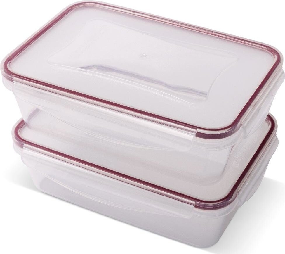 Lamart LT6063 Set dóz 2 × 1,35 l CLIP obdélník