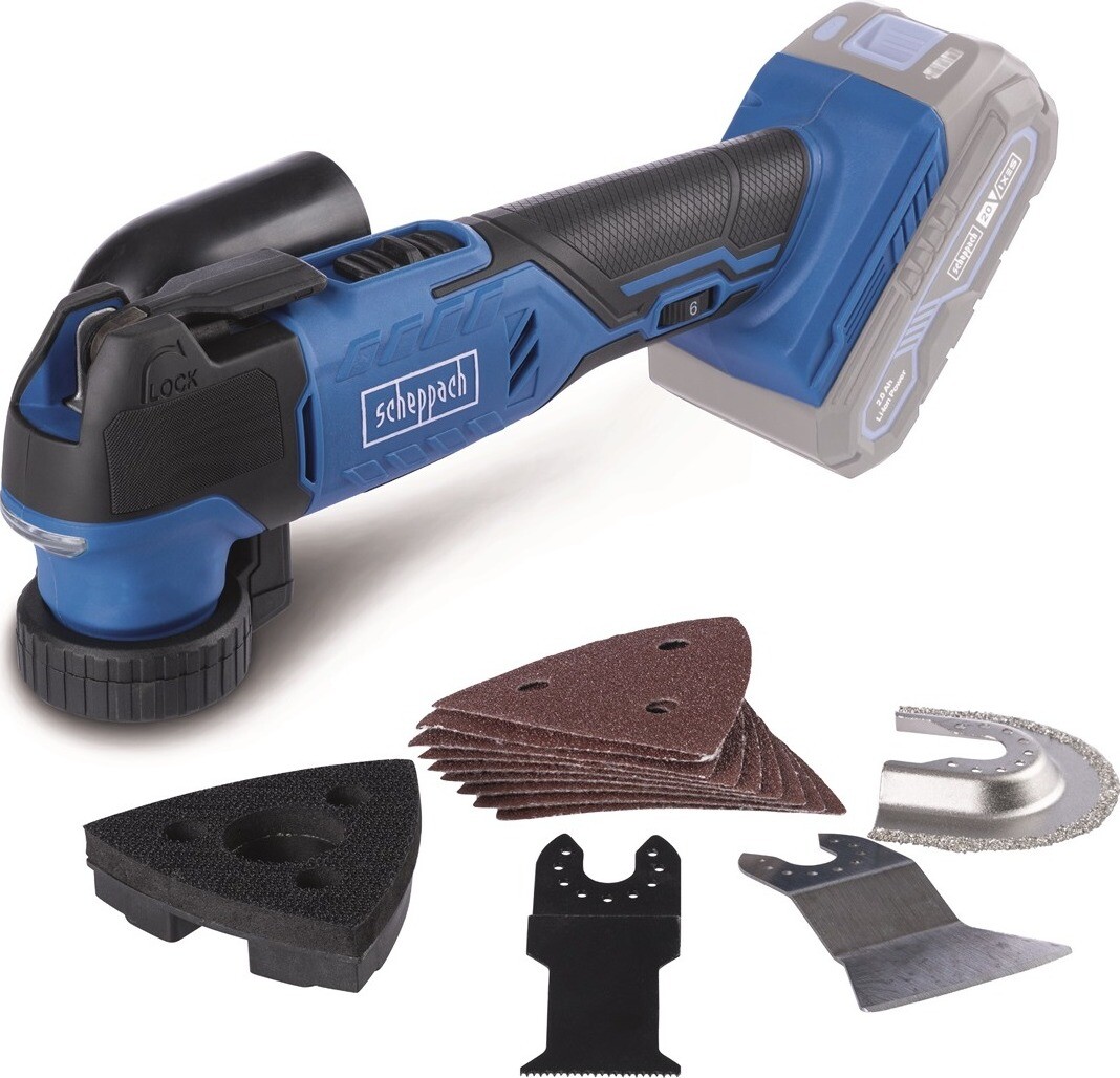 SCHEPPACH Oscilačná brúska AKU 20 V IXES C-MT40-X (bez AKU)