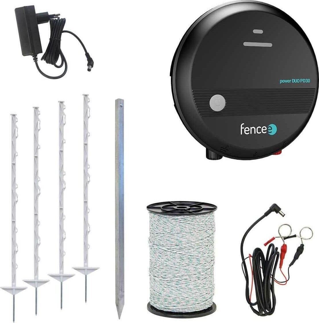 Súprava elektrického ohradníka pre dobytok, zver, ošípané, ovce a kozy DUO PD30