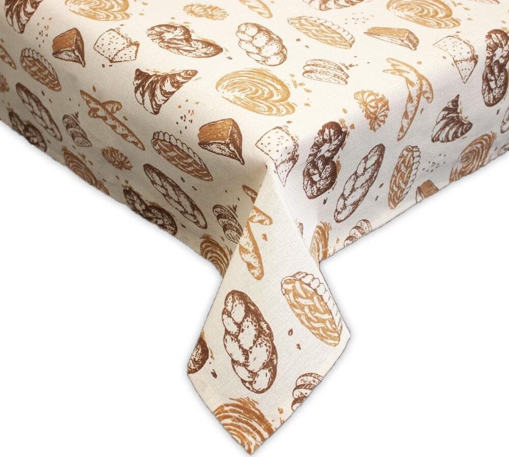 HOME ELEMENTS Obrus 90 × 90 cm, Pečivo