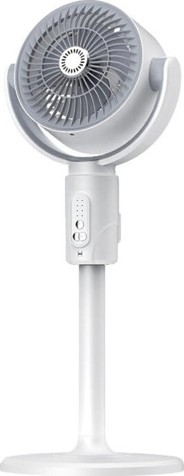 RealG RC-K-1799 Bezdrátový stojanový ventilátor s dálkovým ovládáním 3 v 1, bílý