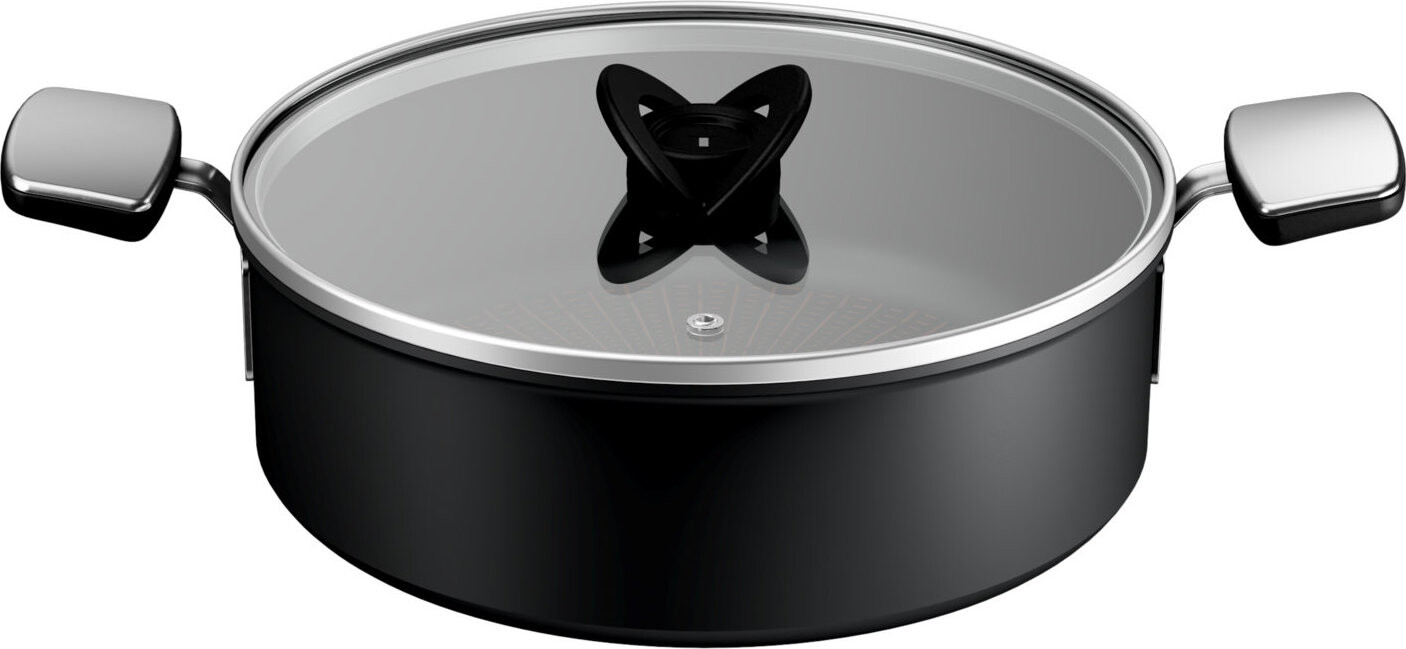 Tefal Excellence+ G33071 Nízký kastrol s poklicí 26 cm