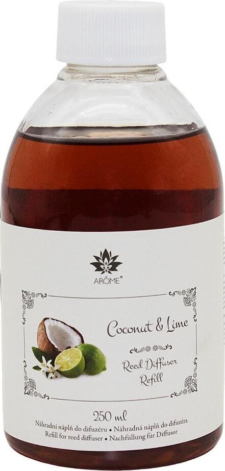 ARÔME Náhradná náplň do difuzéra 250 ml, Coconut and Lime