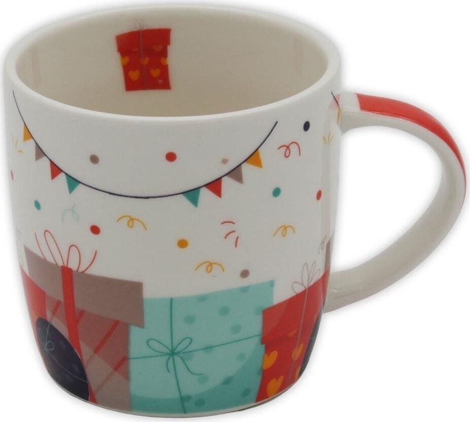 Home Elements Porcelánový hrnček 300 ml, Párty