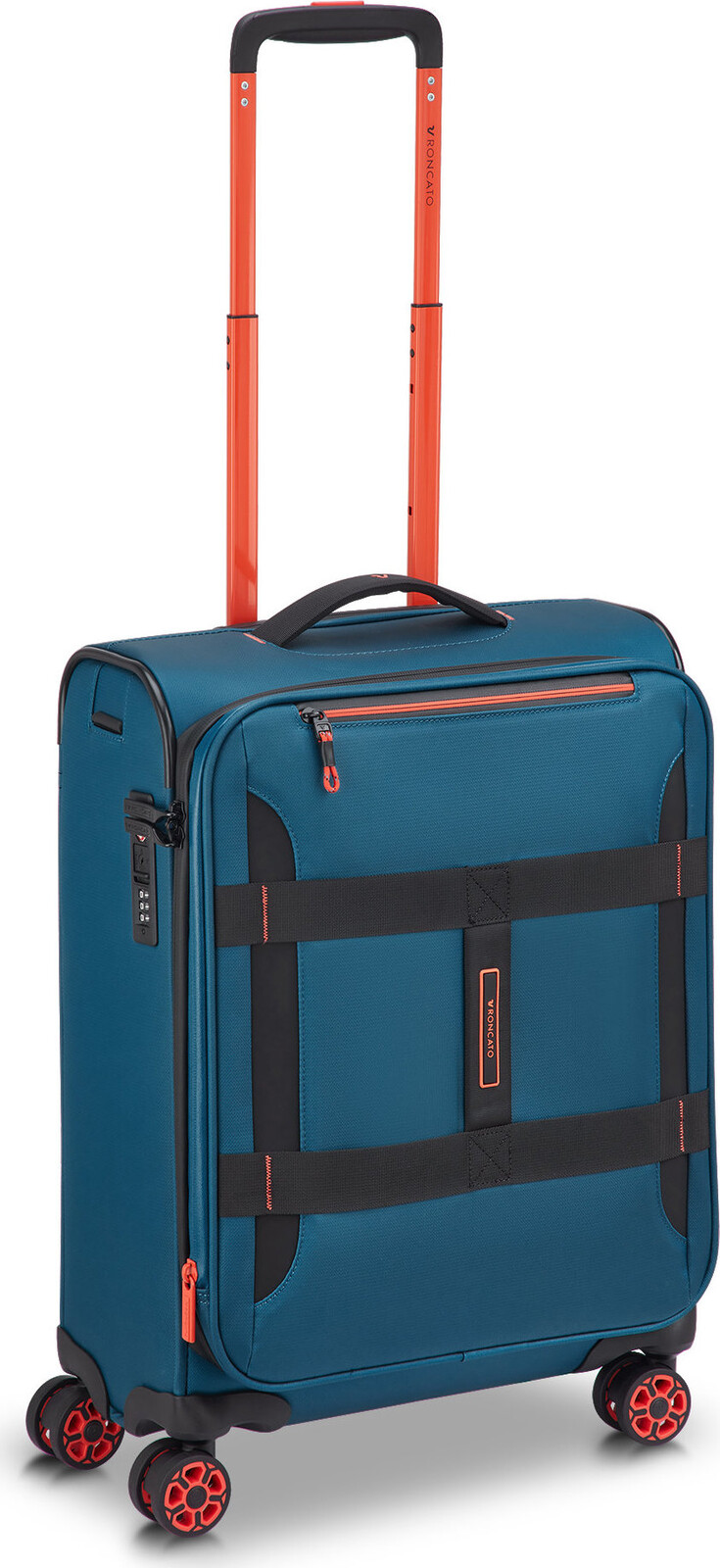 Roncato cestovní kufr NORWAY S modrý 55 × 40 × 20 / 23 cm